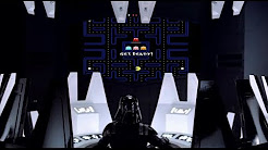 Darth Vader plays Pac-man
